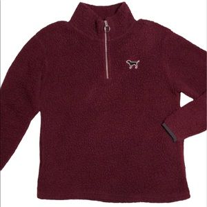 Pink Victoria’s Secret Burgundy Top Size S